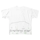 モノツクルヒト　Fuku～ふく～のチャグチャグ馬コ行列 フルグラ 緑 All-Over Print T-Shirt