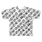 uchukunのUCHUKUN FONT T All-Over Print T-Shirt