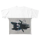 メタルレッドSHOPのくろねこ All-Over Print T-Shirt