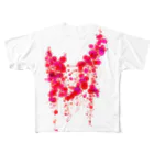 nor. (のあ)の008 All-Over Print T-Shirt