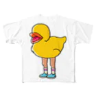 Kateの人間Duck フルグラフィックTシャツ