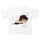 インテリアクレールのカーテンマンJr.（ピューン）のフルグラフィックTシャツ フルグラフィックTシャツ