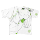 くぐえ さとのみどり の おんなのこ All-Over Print T-Shirt