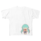 貴波てよりのオリ子 All-Over Print T-Shirt