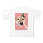 テヅカヤの柴犬・ゆず フルグラフィックTシャツ