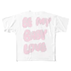 onikawa_babyの鬼可愛英文字のBe My Baby フルグラフィックTシャツ