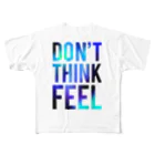 citouのDON'T THINK FEEL BL フルグラフィックTシャツ