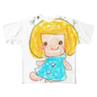 都愛ともかのみーちゃんとにゃーちゃん All-Over Print T-Shirt