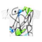 Channels.BiBのさかなロゴ Zatsu フルグラフィックTシャツ