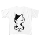 piasuの登れにゃい フルグラフィックTシャツ