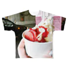 ニューヨークの屋台アイスクリーム All-Over Print T-Shirt