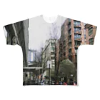 ニューヨークのブルックリン フルグラフィックTシャツ