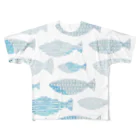 りりりのりのぽしゃかなさん All-Over Print T-Shirt