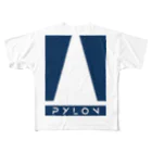 pylonshopの06 フルグラフィックTシャツ