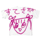 まゆのすてきね フルグラフィックTシャツ