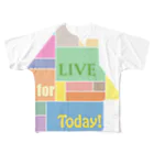 まなかのLIVE for Today! フルグラフィックTシャツ