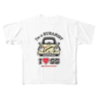 SHOP MASHIMAROISEのI LOVE YOUNG-SS フルグラフィックTシャツ