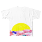 こうのあすみの日の出 All-Over Print T-Shirt