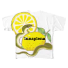 LunaPlenaのへびさん♡ フルグラフィックTシャツ