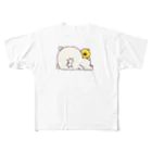 たかせ ゆづきのクマもっち。 フルグラフィックTシャツ