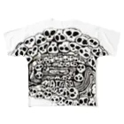 ショボングルのグルグルドクロ All-Over Print T-Shirt