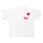 αいぴょんのらぶりん All-Over Print T-Shirt