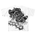 TOMOKUNIのAnimalia Kinky “ Black Frog ” All-Over Print T-Shirt