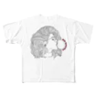 wbackのbubble gum All-Over Print T-Shirt