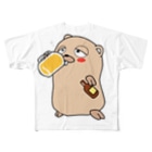 Daisuke MakiのDrunken Gopher フルグラフィックTシャツ