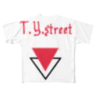 T.Y.streetのT.Y.street All-Over Print T-Shirt