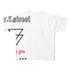 T.Y.streetのT.Y.street All-Over Print T-Shirt