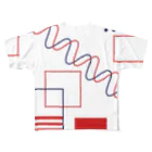 omkenのGeometry typeA All-Over Print T-Shirt