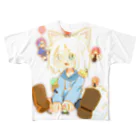 マリクル（頑張類）の創作キャラでいろいろ All-Over Print T-Shirt