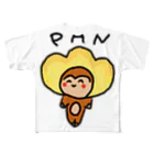 canekoのもゆちゃん〜PAN〜 All-Over Print T-Shirt