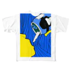 トンカツやまぐちのA DRUNK GIRL All-Over Print T-Shirt