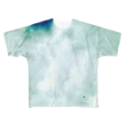 関​根​フ​ー​ズ​/​s​e​k​i​n​e​f​o​o​d​sの9月の空 All-Over Print T-Shirt