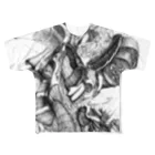 SHIMATAKAのAn Abstract .04 フルグラフィックTシャツ