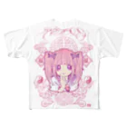 F2D webshopのゆめかわチャイナちゃん フルグラフィックTシャツ