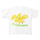 BenizakeのPteranodon フルグラフィックTシャツ