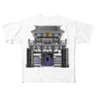 ＳＵＺＵＲＩ　真備支店の他力本願寺 All-Over Print T-Shirt
