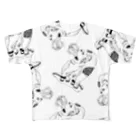 イチハシコのたくさんいるゾウ All-Over Print T-Shirt