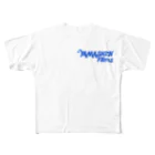 Yamashin ShopのYamashin Films(青) フルグラフィックTシャツ