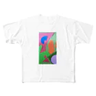 junko1の紫とのはなしあい All-Over Print T-Shirt