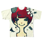 HechOのアトモス【カラー】 All-Over Print T-Shirt