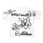 ずぅーっと。の「こどもごころのぽぉけっと。」FGTS16 All-Over Print T-Shirt