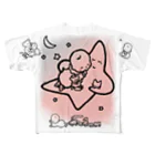 ずぅーっと。の「こどもごころのぽぉけっと。」FGTS11 All-Over Print T-Shirt