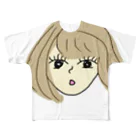 koalandのガールちゃん フルグラフィックTシャツ