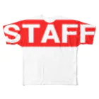 AAAstarsのSTAFF　ー両面ﾌﾟﾘﾝﾄ フルグラフィックTシャツ