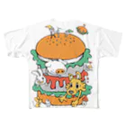 おいでよおいでポトフスキー村のハンバーガー All-Over Print T-Shirt