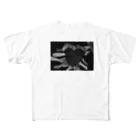 POPN-shopdesignMadokaのモノクロ風 All-Over Print T-Shirt
